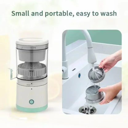 Exprimidor eléctrico portátil con carga USB, licuadora de frutas, limón y naranja, Mini exprimidor de jugo para el hogar, exprimidor de cítricos para viajes